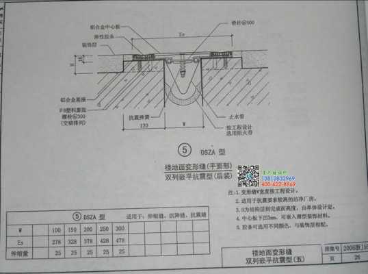 楼地面变形缝（楼地面变形缝怎么套定额）