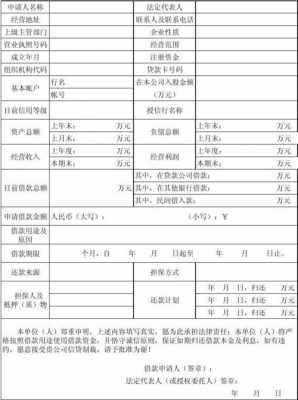 借款申请单（借款申请单会计分录）