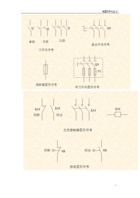 空气开关符号（空气开关符号和代号）