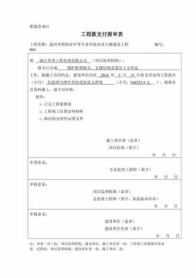 工程款支付报审表（工程款支付报审表总监审核意见）