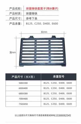 雨水篦子规格尺寸（雨水篦子规格尺寸大全图片）