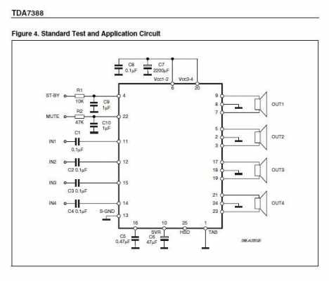 TDA7388（tda7388引脚功能图）