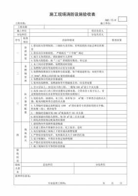 消防验收标准（商品房消防验收标准）