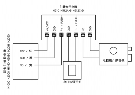 电锁（电锁接线图）