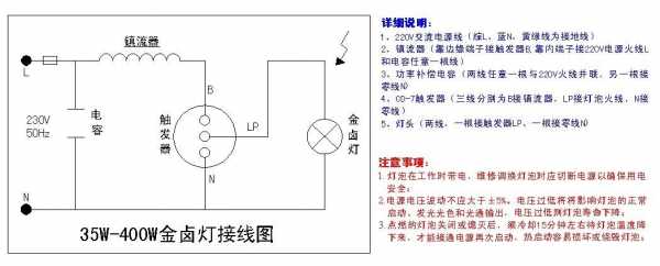 卤钨灯（卤钨灯怎么接线）