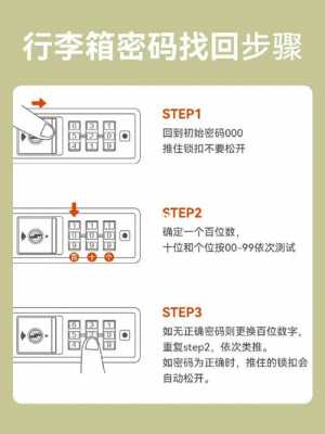 行李箱密码锁忘记密码怎么开锁（大嘴猴行李箱密码锁忘记密码怎么开锁）