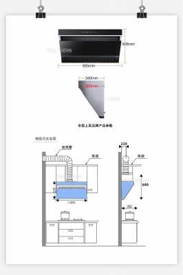 油烟机安装（油烟机安装高度标准尺寸）