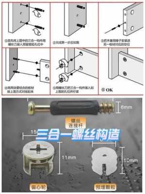 家具安装（家具安装螺丝怎么安装）