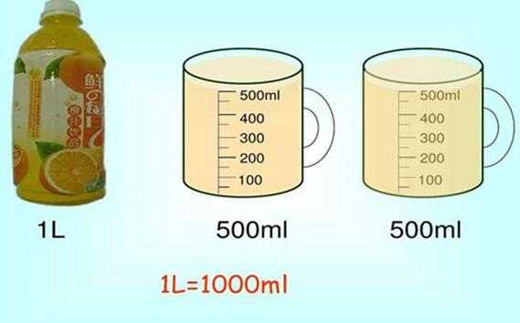 一公斤多少毫升（1斤是多少毫升ml）